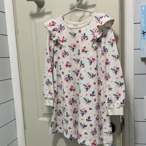 Tucker White and Pink Floral Dress